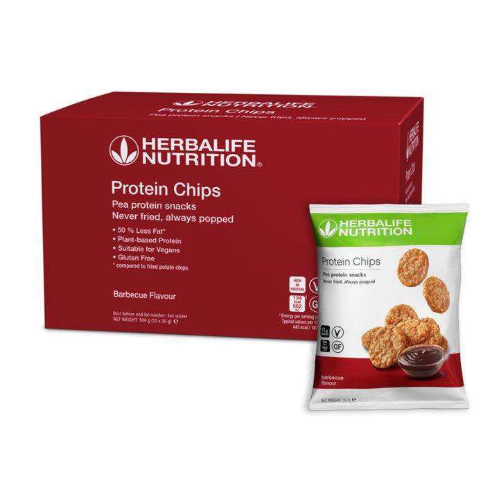 Herbalife Protein Chips – Barbecue Flavour 10 × 30g
