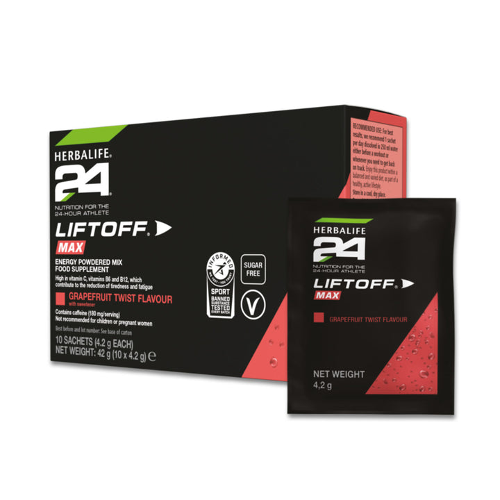 Herbalife24® LiftOff® Max Grapefruit Twist – 10 Sachets