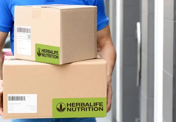 Herbalife Nutrition delivery boxes